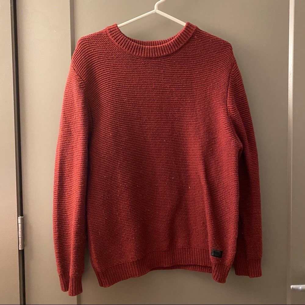 Zara Girls Basic Cable Knit Sweater